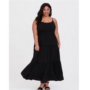 Torrid Maxi Dress. Size: 2X. Black. Cute!!